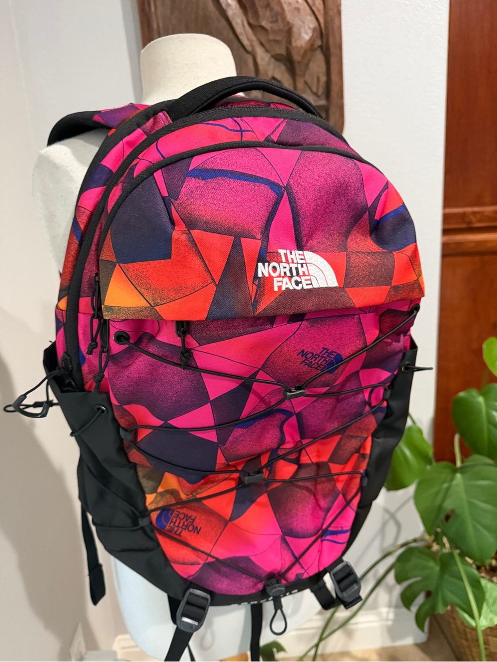 The North Face Borealis 27L Backpack Mr Pink Expedition Geometric FlexVent